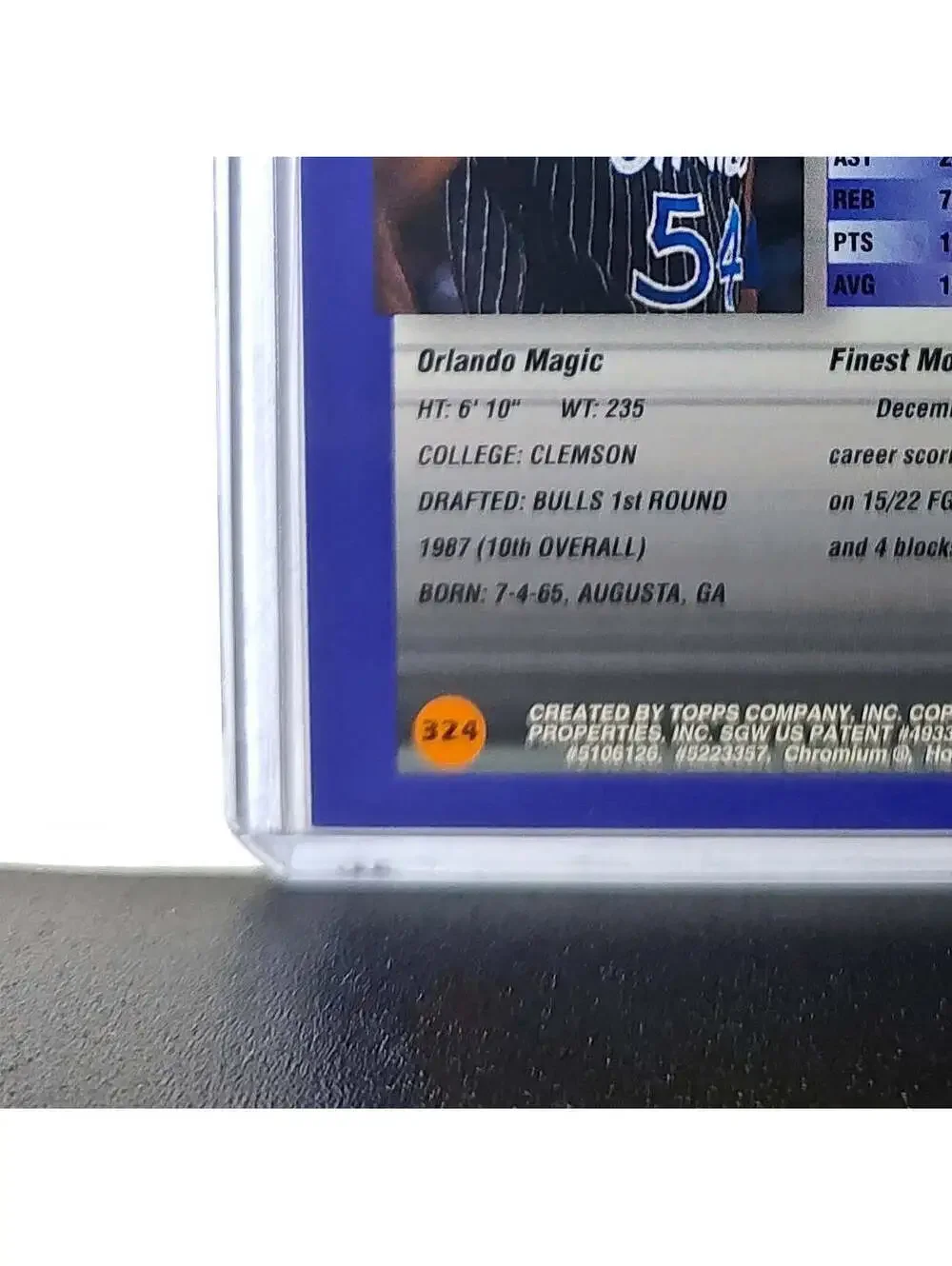 Horace Grant 1994-95 Topps Finest #324 Basketball Card